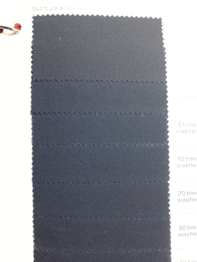 SC-GNLN  50次工業水洗  T65/C35  7.5OZ 側面照